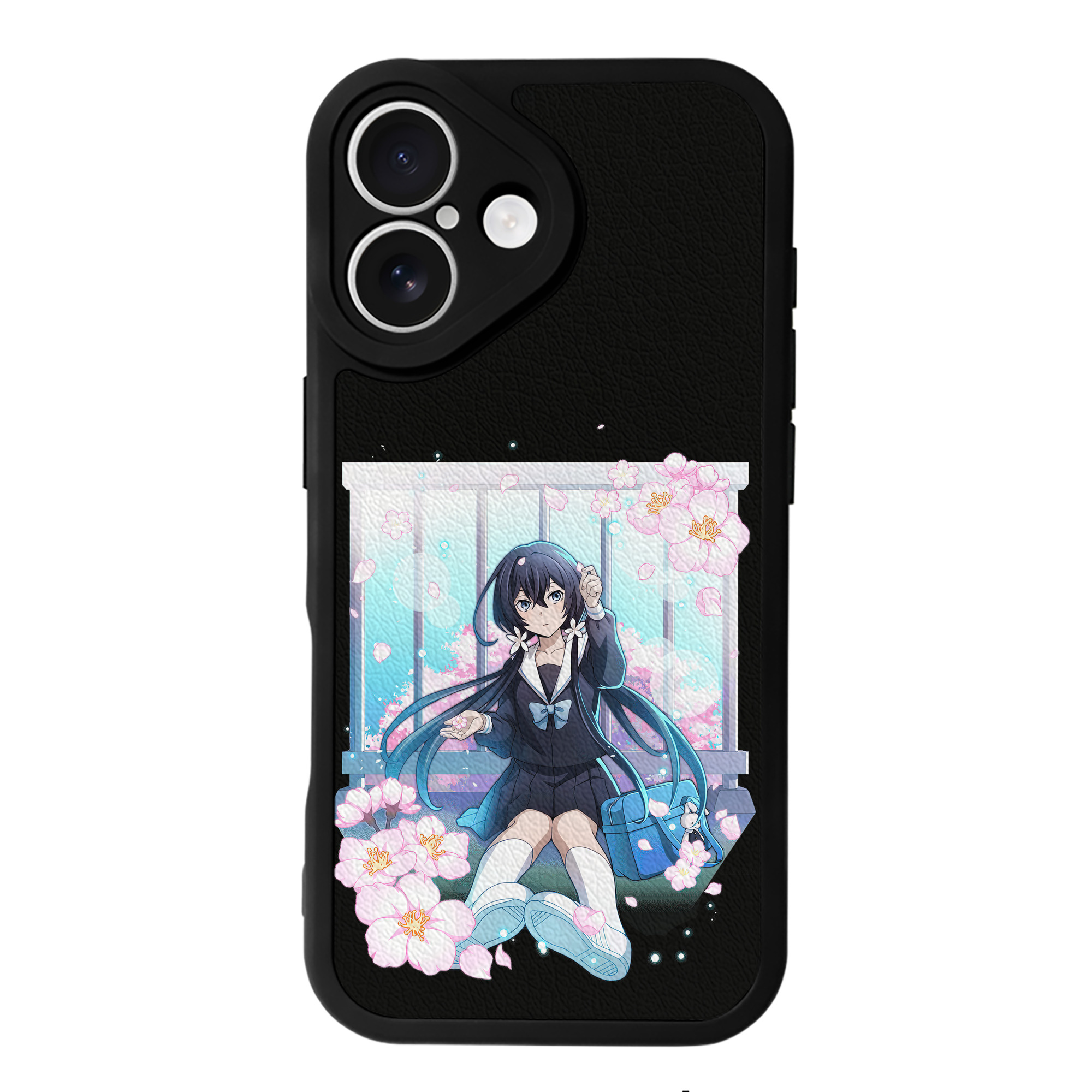（画像用） 文豪ストレイドッグス Bungo Stray Dogs 【iPhone 16シリーズ対応】シリコンスマホケース（レザー調） 材質：シリコン